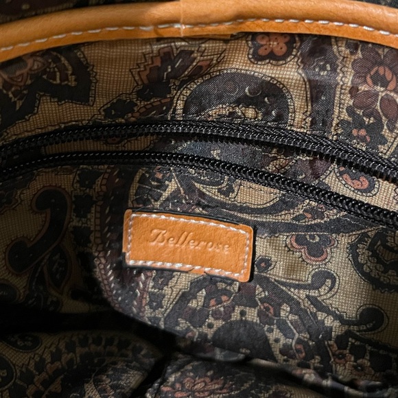 Bellerose burnt orange handbag - Picture 2 of 2